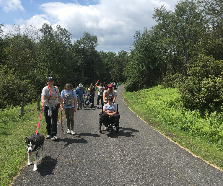 Adaptive hiking at Pittsfield State Forest Mass.gov